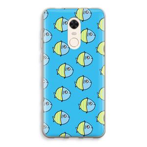 CaseCompany Visjes: Xiaomi Redmi 5 Transparant Hoesje