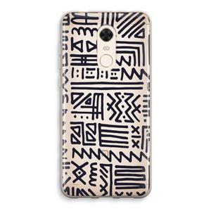 CaseCompany Marrakech print: Xiaomi Redmi 5 Transparant Hoesje
