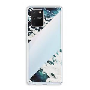 CaseCompany Golven: Samsung Galaxy S10 Lite Transparant Hoesje