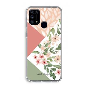 CaseCompany Sweet heaven geometrics: Samsung Galaxy M31 Transparant Hoesje