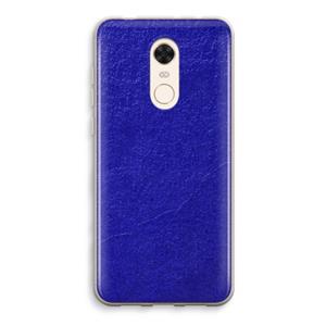 CaseCompany Majorelle Blue: Xiaomi Redmi 5 Transparant Hoesje