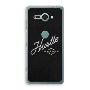 CaseCompany Hustle: Sony Xperia XZ2 Compact Transparant Hoesje