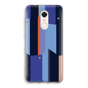 CaseCompany Gestalte 3: Xiaomi Redmi 5 Transparant Hoesje