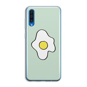 CaseCompany Spiegelei: Samsung Galaxy A50 Transparant Hoesje
