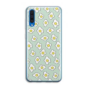 CaseCompany Spiegeleitjes: Samsung Galaxy A50 Transparant Hoesje