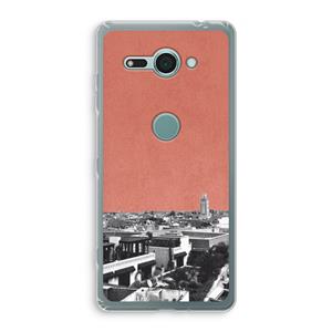 CaseCompany Marrakech Skyline : Sony Xperia XZ2 Compact Transparant Hoesje