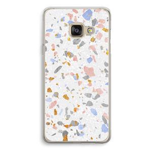CaseCompany Terrazzo N°8: Samsung Galaxy A3 (2016) Transparant Hoesje