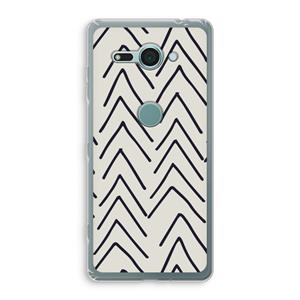 CaseCompany Marrakech Arrows: Sony Xperia XZ2 Compact Transparant Hoesje