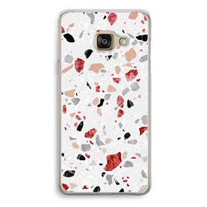 CaseCompany Terrazzo N°12: Samsung Galaxy A3 (2016) Transparant Hoesje