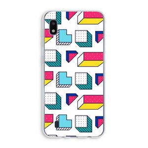 CaseCompany 8-bit N°7: Samsung Galaxy A10 Transparant Hoesje
