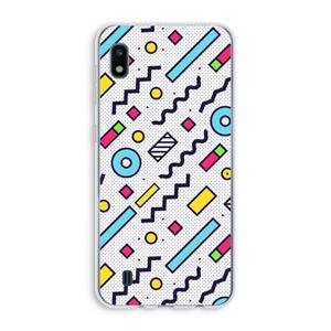 CaseCompany 8-bit N°8: Samsung Galaxy A10 Transparant Hoesje