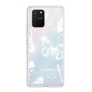 CaseCompany Tiny Bugs: Samsung Galaxy S10 Lite Transparant Hoesje