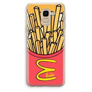 CaseCompany McElodie: Samsung Galaxy J6 (2018) Transparant Hoesje