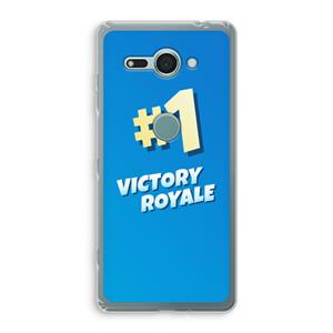 CaseCompany Victory Royale: Sony Xperia XZ2 Compact Transparant Hoesje