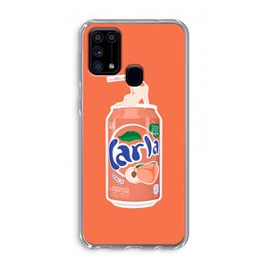 CaseCompany S(peach)less: Samsung Galaxy M31 Transparant Hoesje