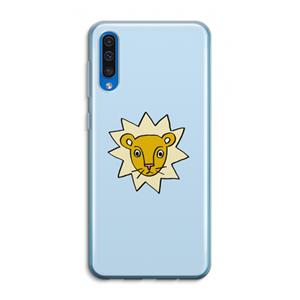 CaseCompany Kleine leeuw: Samsung Galaxy A50 Transparant Hoesje