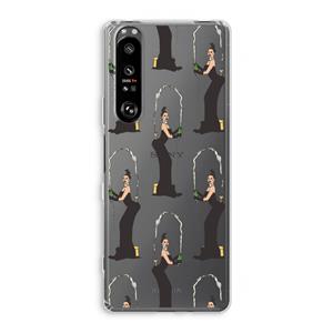 CaseCompany Pop Some Kim: Sony Xperia 1 III Transparant Hoesje