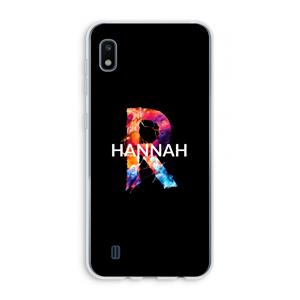 CaseCompany Abstract Spectrum: Samsung Galaxy A10 Transparant Hoesje