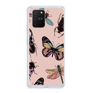 CaseCompany Tiny Bugs: Samsung Galaxy S10 Lite Transparant Hoesje