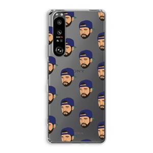 CaseCompany Drake Away: Sony Xperia 1 III Transparant Hoesje