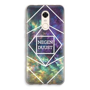 CaseCompany Negenduust ruimte: Xiaomi Redmi 5 Transparant Hoesje