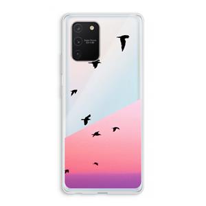 CaseCompany Fly away: Samsung Galaxy S10 Lite Transparant Hoesje