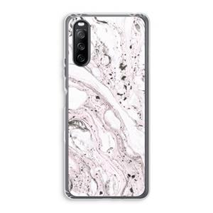 CaseCompany Mengelmoes: Sony Xperia 10 III Transparant Hoesje