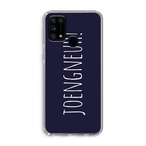 CaseCompany Joengneuh!: Samsung Galaxy M31 Transparant Hoesje