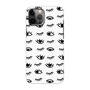 CaseCompany Eye pattern #2: Volledig geprint iPhone 12 Pro Max Hoesje