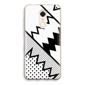 CaseCompany Pop Art #5: Xiaomi Redmi 5 Transparant Hoesje