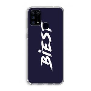 CaseCompany Biest: Samsung Galaxy M31 Transparant Hoesje