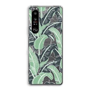 CaseCompany This Sh*t Is Bananas: Sony Xperia 1 III Transparant Hoesje