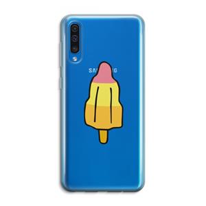 CaseCompany Raketijsje: Samsung Galaxy A50 Transparant Hoesje