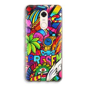 CaseCompany Represent: Xiaomi Redmi 5 Transparant Hoesje