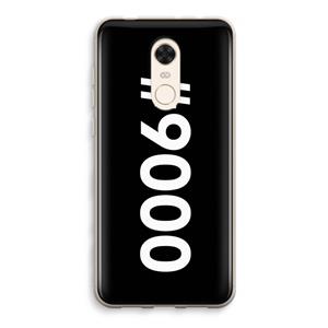 CaseCompany 9000: Xiaomi Redmi 5 Transparant Hoesje