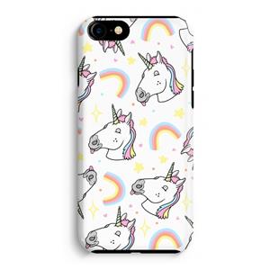 CaseCompany Rainbow Unicorn: iPhone 8 Tough Case