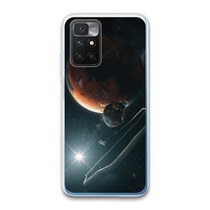 CaseCompany Mars Renaissance: Xiaomi Redmi 10 Transparant Hoesje