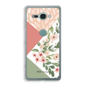 CaseCompany Sweet heaven geometrics: Sony Xperia XZ2 Compact Transparant Hoesje