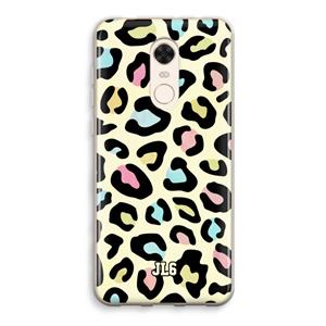 CaseCompany Leopard pattern: Xiaomi Redmi 5 Transparant Hoesje