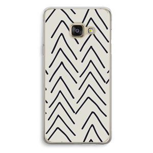 CaseCompany Marrakech Arrows: Samsung Galaxy A3 (2016) Transparant Hoesje