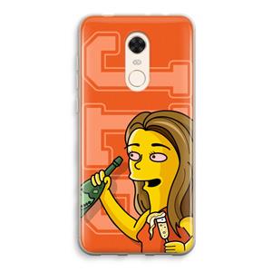 CaseCompany Jamie Lee Simpson: Xiaomi Redmi 5 Transparant Hoesje