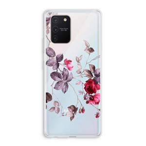 CaseCompany Mooie bloemen: Samsung Galaxy S10 Lite Transparant Hoesje