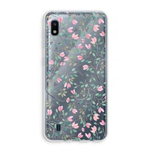 CaseCompany Sierlijke bloemen: Samsung Galaxy A10 Transparant Hoesje