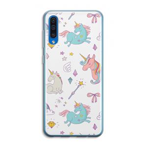 CaseCompany Fantasiewereld: Samsung Galaxy A50 Transparant Hoesje