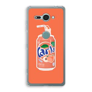 CaseCompany S(peach)less: Sony Xperia XZ2 Compact Transparant Hoesje