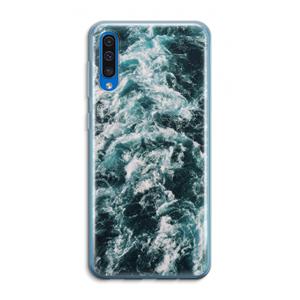 CaseCompany Zee golf: Samsung Galaxy A50 Transparant Hoesje