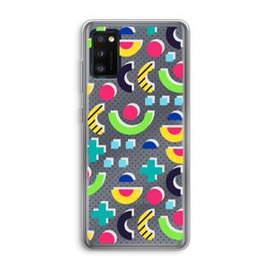 CaseCompany 8-bit N°1: Samsung Galaxy A41 Transparant Hoesje