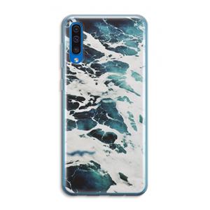 CaseCompany Golven: Samsung Galaxy A50 Transparant Hoesje