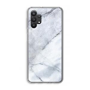 CaseCompany Witte marmer: Samsung Galaxy A32 5G Transparant Hoesje