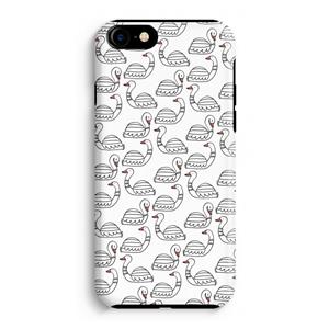 CaseCompany Zwanen: iPhone 8 Tough Case